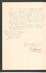 k.k. naturhistorisches Hofmuseum, Intendanzakten 1885-1896 (Hauer), Aktenzahl Z.257.a/1887, Seite 2